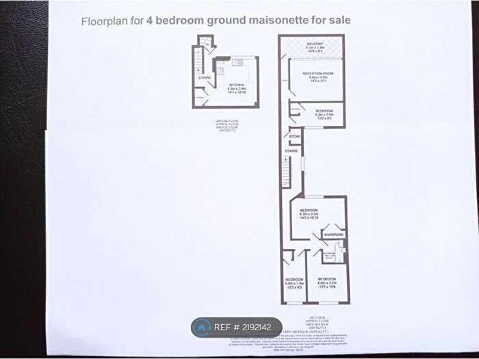 4 Bedroom Flat To Rent In Eynsford House, London, SE17