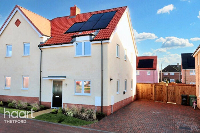 2 Bedroom Semi Detached House For Sale In Bombard Way, Diss, IP22