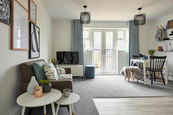 2 Bedroom Flat For Sale In "Milkcap House - Plot " At Woodlands Chase, Curbridge Way, Whiteley, SO30