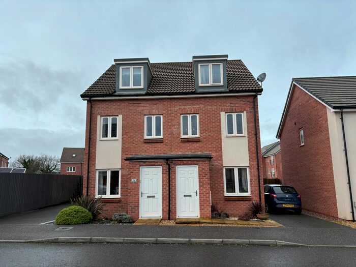 3 Bedroom Semi-Detached House To Rent In Sweet Chestnut, Cranbrook, Exeter, EX5