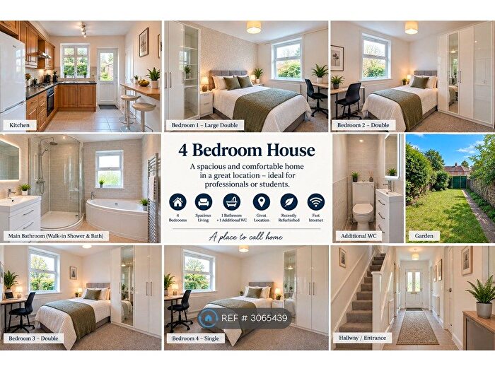 4 Bedroom Terraced House To Rent In Portland Street, Exeter, EX1