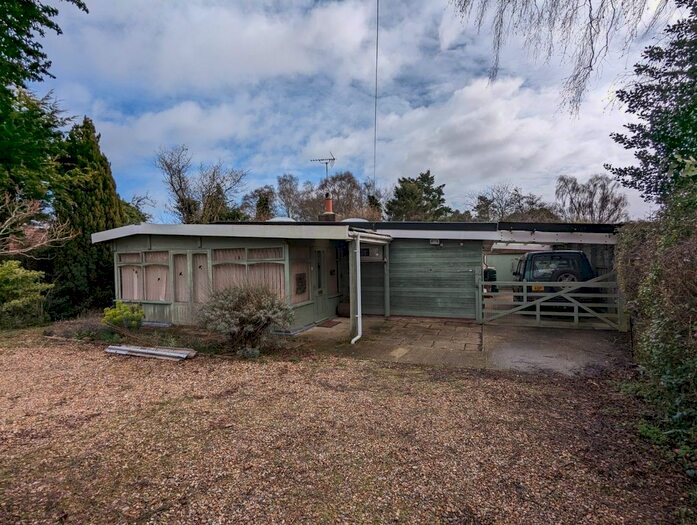 2 Bedroom Detached Bungalow For Sale In Aldeburgh Road, Aldringham, Leiston, IP16