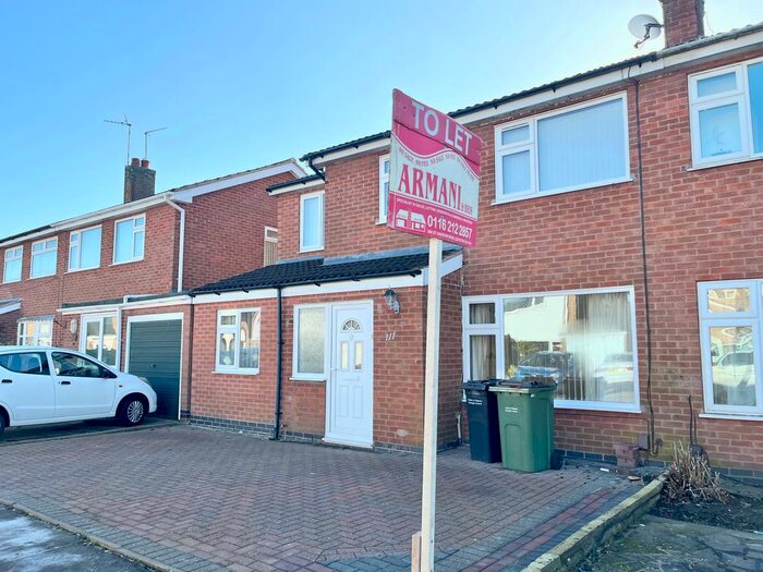 4 Bedroom Semi-Detached House To Rent In Windrush Drive, Oadby, Leicester, LE2