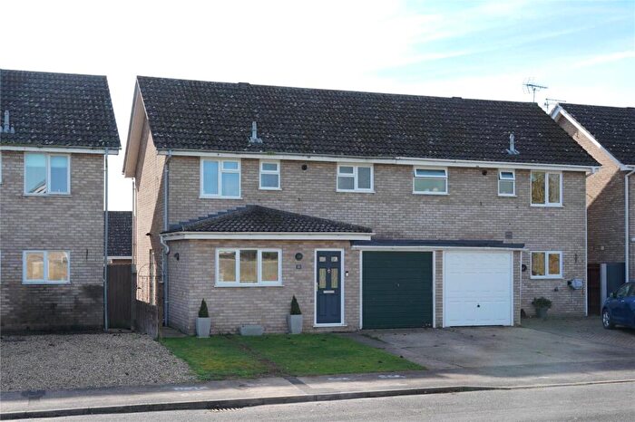 3 Bedroom Semi-Detached House For Sale In Robin Close, Mildenhall, Bury St. Edmunds, Suffolk, IP28