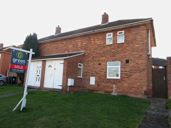 2 Bedroom Semi-Detached House To Rent In Trenchard Close, Sutton Coldfield, B75