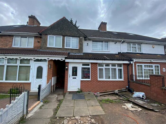 3 Bedroom Terraced House For Sale In Belchers Lane, Birmingham, B9