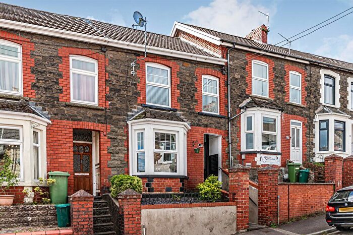 3 Bedroom Terraced House For Sale In Mound Road, Pontypridd, CF37