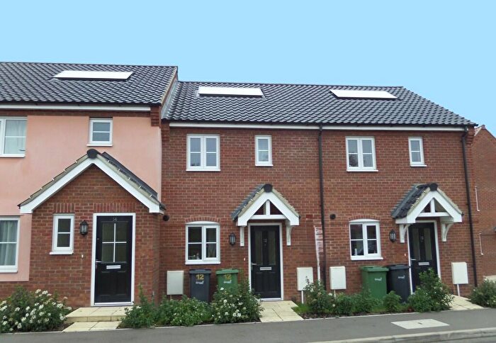 2 Bedroom Terraced House To Rent In Spencer Crescent, Diss, IP22