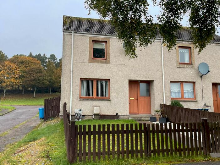 2 Bedroom End Of Terrace House For Sale In Coul Park, Alness, IV17