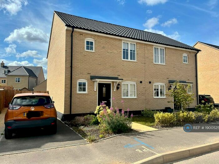 2 Bedroom Semi-Detached House To Rent In Poppy Crescent, Melbourn, Royston, SG8