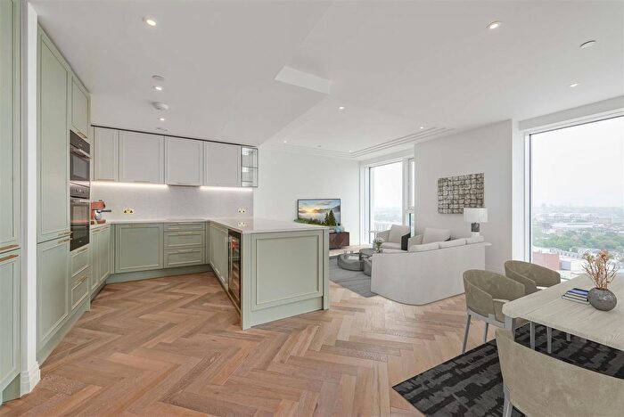 3 Bedroom Flat To Rent In Kings Tower, Bridgewater Avenue, Chelsea Creek, Fulham, SW6