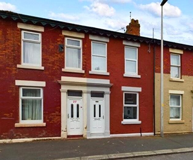 2 Bedroom Terraced House To Rent In Bedford Road, Blackpool, Lancashire, FY1