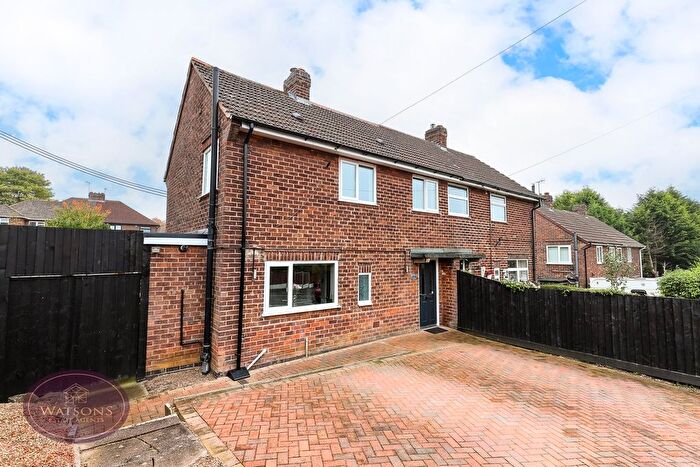 2 Bedroom Semi-detached House For Sale In Broxtowe Avenue, Kimberley, Nottingham, NG16