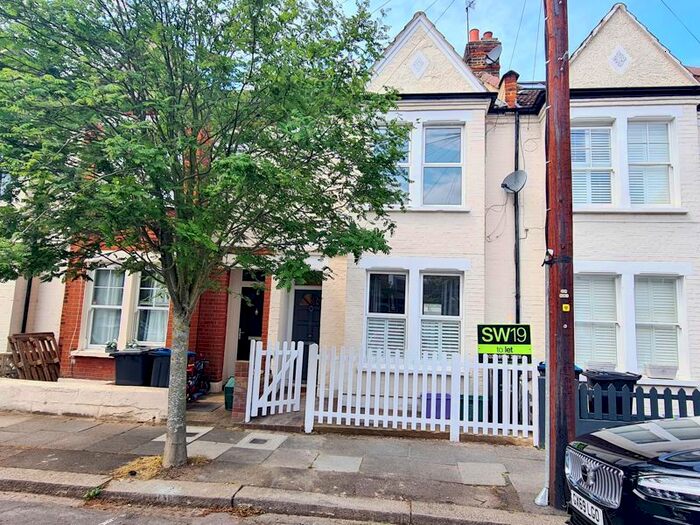 4 Bedroom Terraced House To Rent In Laburnum Road, London, SW19