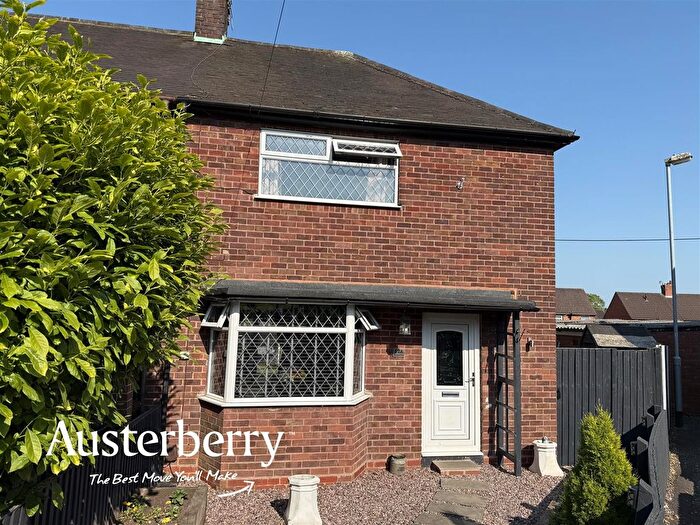 2 Bedroom Semi-Detached House For Sale In Thirlmere Place, Newcastle, ST5
