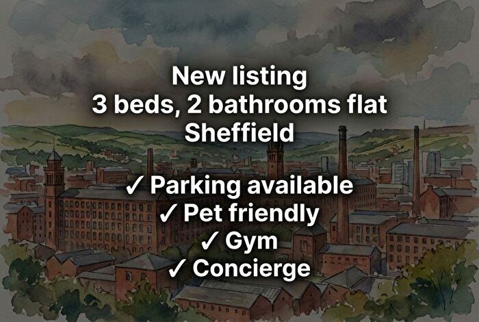 3 Bedroom Flat To Rent In Milton Street, Sheffield, S3