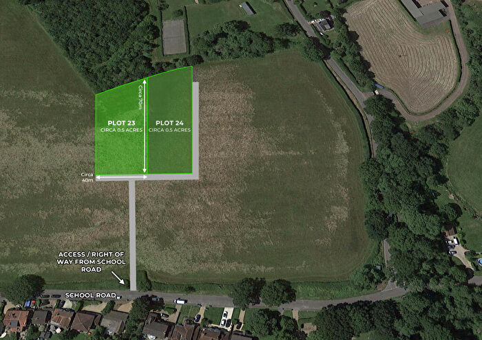 Land For Sale In Plot, School Road, Waltham St. Lawrence, Reading, Berkshire, RG10