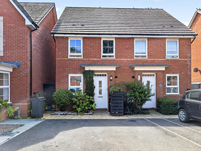 2 Bedroom Semi Detached House For Sale In Greystone Walk, Cullompton, Devon, EX15