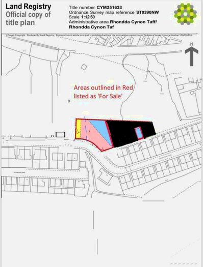 Land For Sale In Land Adjacent To Kensington Drive, Porth, CF39
