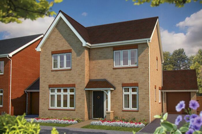 3 Bedroom Detached House For Sale In "The Challow" At Springfield Road, Wantage, OX12