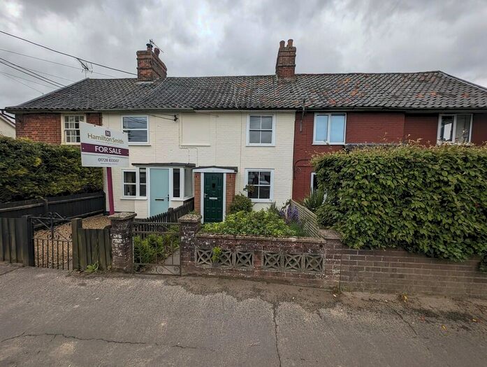 2 Bedroom Terraced House For Sale In Leiston Road, Knodishall, IP17