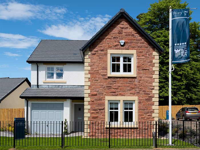 4 Bedroom Detached House For Sale In "Kinross" At Edinburgh Road, Biggar, ML12