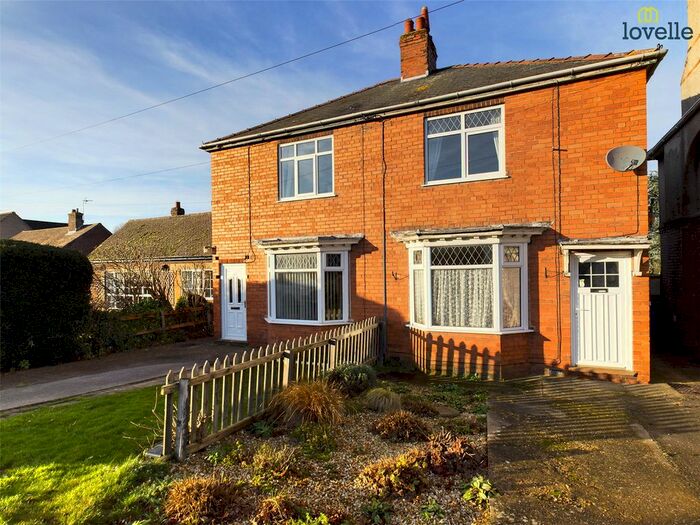 2 Bedroom Semi-Detached House For Sale In Station Road, Bardney, Lincoln LN3