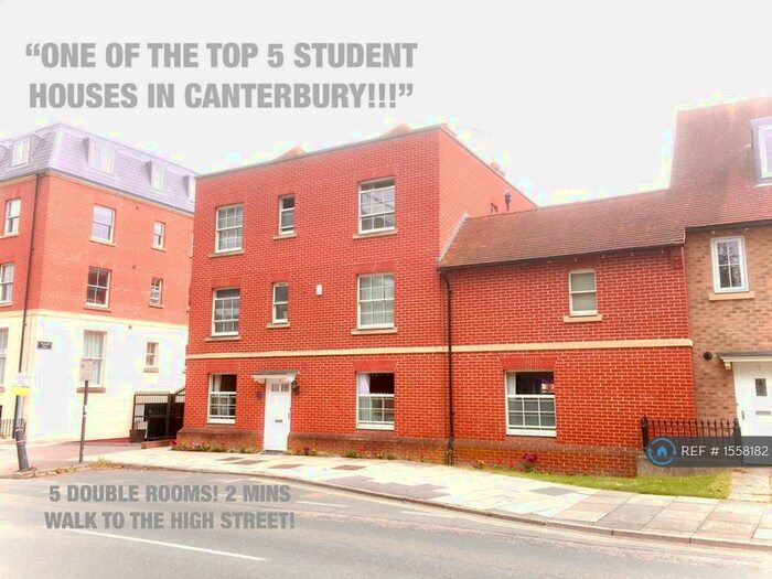 5 Bedroom Terraced House To Rent In Upper Chantry Lane, Canterbury, CT1