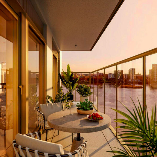 3 Bedroom Apartment To Rent In Riverscape, Royal Victoria Dock, E16