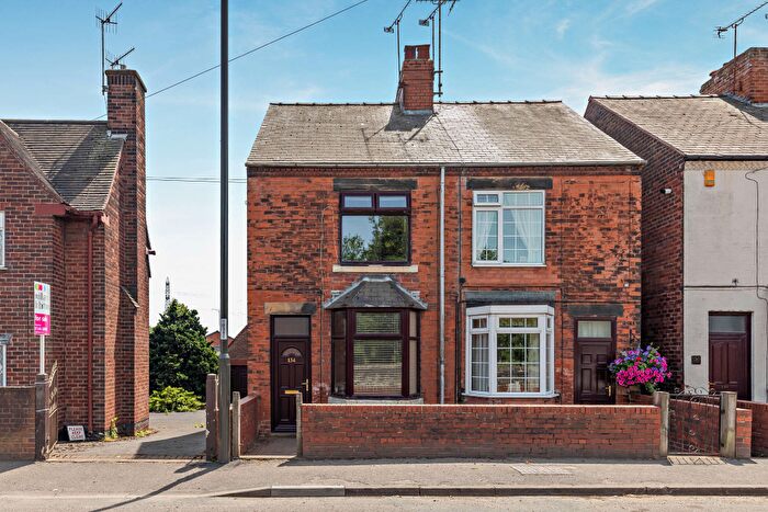 2 Bedroom Semi-Detached House For Sale In Top Road, Calow, Derbyshire, S44