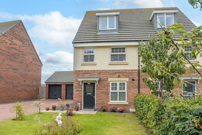 3 Bedroom Semi-detached House For Sale In Whitesmiths Way, Swordy Park, Alnwick, Northumberland, NE66