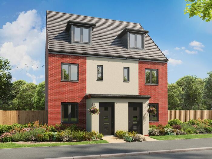 3 Bedroom End Terrace House For Sale In "The Saunton" At Oxleaze Reen Road, Newport, NP19