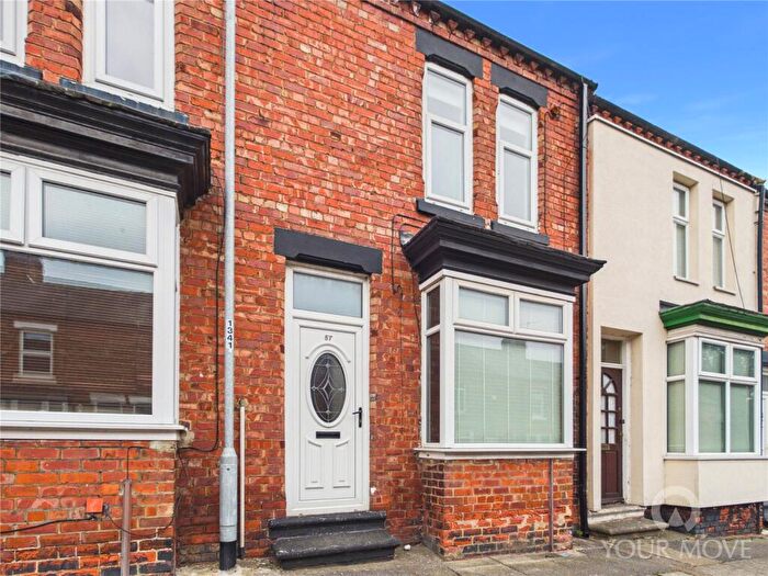 2 Bedroom Terraced House For Sale In Trafalgar Terrace, Darlington, Durham, DL3