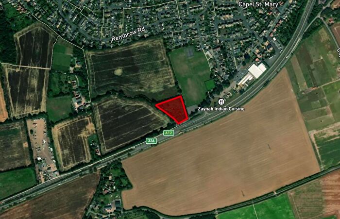 Land For Sale In Land On The East Side Of Red Lane, Capel St. Mary, Ipswich, Suffolk, IP9