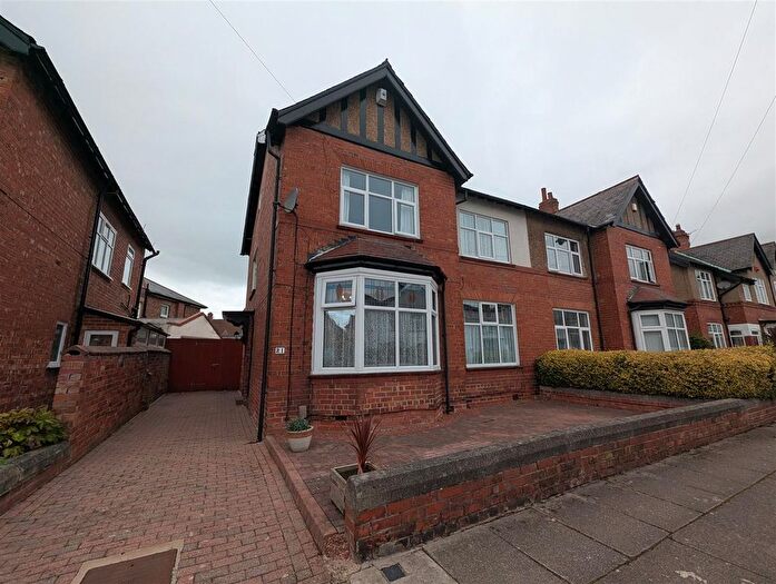 3 Bedroom Semi-detached House For Sale In West Crescent, Darlington, DL3