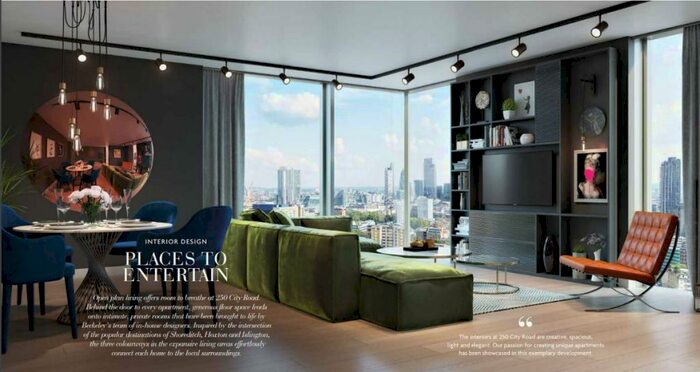 3 Bedroom Apartment To Rent In Valencia Tower Bollinder Place London, EC1V