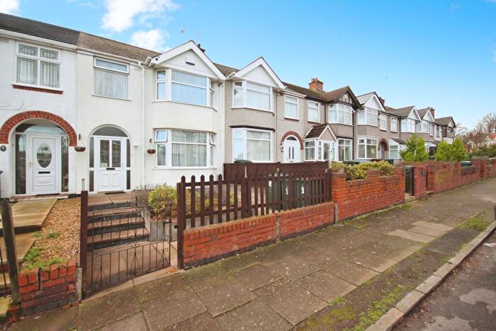 4 Bedroom Terraced House For Sale In Wordsworth Road, Coventry, West Midlands, CV2