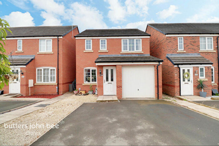 3 Bedroom Detached House For Sale In Sundew Road, Crewe, CW2
