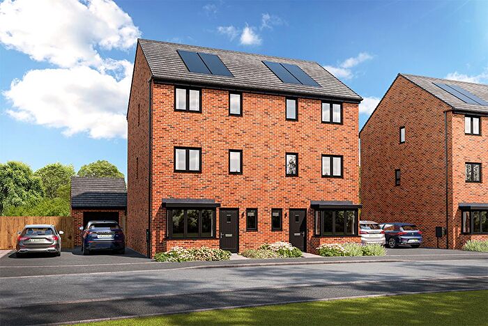 4 Bedroom Semi Detached House For Sale In "The Roundhill" At Stallings Lane, Kingswinford, DY6