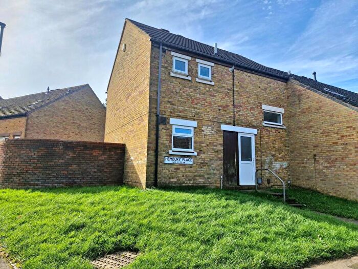 2 Bedroom End Of Terrace House For Sale In Hembury Place, Briar Hill, Northampton, NN4