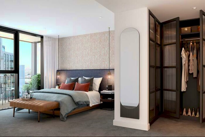 2 Bedroom Apartment To Rent In Two-Bed Apartment In Merino Wharf, Arrival Square, Vaughan Way, London, E1