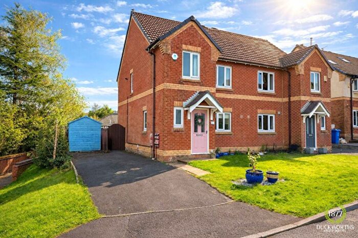 3 Bedroom Semi-Detached House For Sale In Montgomery Close, Baxenden, BB5