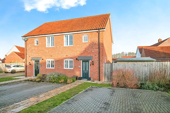 2 Bedroom Semi-Detached House For Sale In Pipistrelle Way, Capel St. Mary, Ipswich, IP9