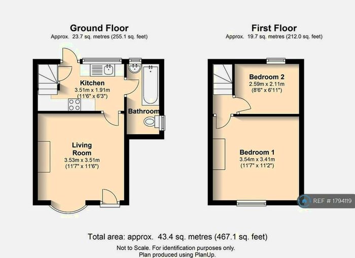 2 Bedroom End Of Terrace House To Rent In Harpenden Lane, Redbourn, St. Albans, AL3