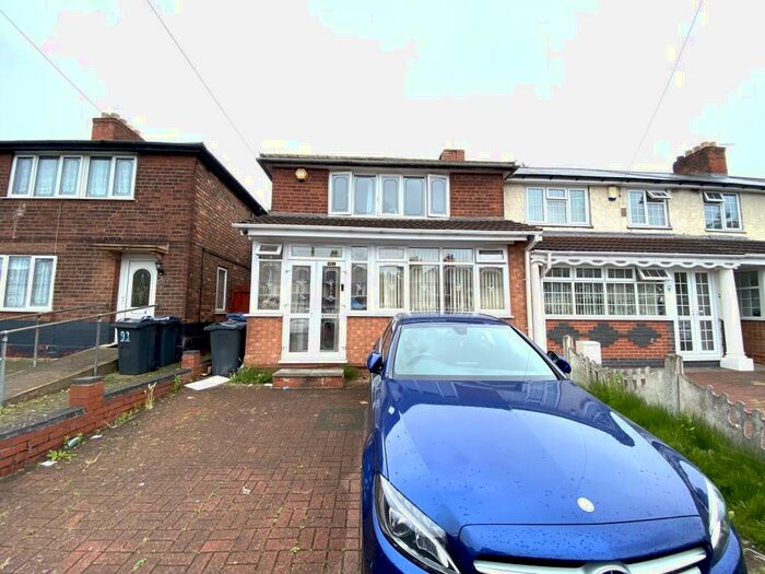 4 Bedroom House To Rent In Nansen Road, Bordesley Green, B8