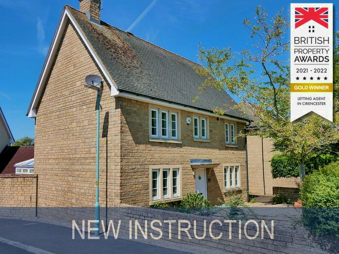 4 Bedroom Detached House To Rent In Roberts Close, Stratton, Cirencester, GL7