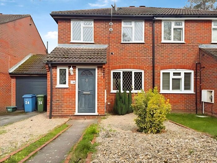 3 Bedroom Semi Detached House To Rent In Galloway Close, Fleet, Hampshire, GU51