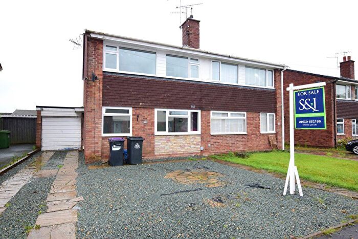 4 Bedroom Semi-detached House For Sale In Windsor Drive, Market Drayton, Shropshire, TF9