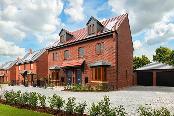 3 Bedroom Semi Detached House For Sale In "Kennett" At Hither Green Lane, Redditch, B98