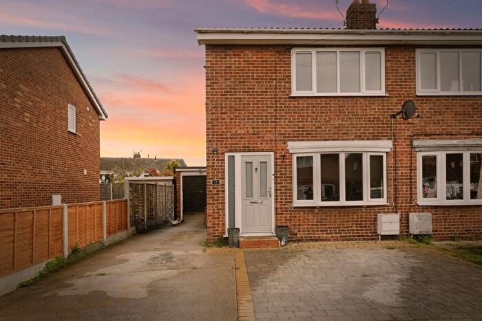 2 Bedroom Semi-Detached House For Sale In Cherry Crescent, Holme-On-Spalding-Moor, York, YO43